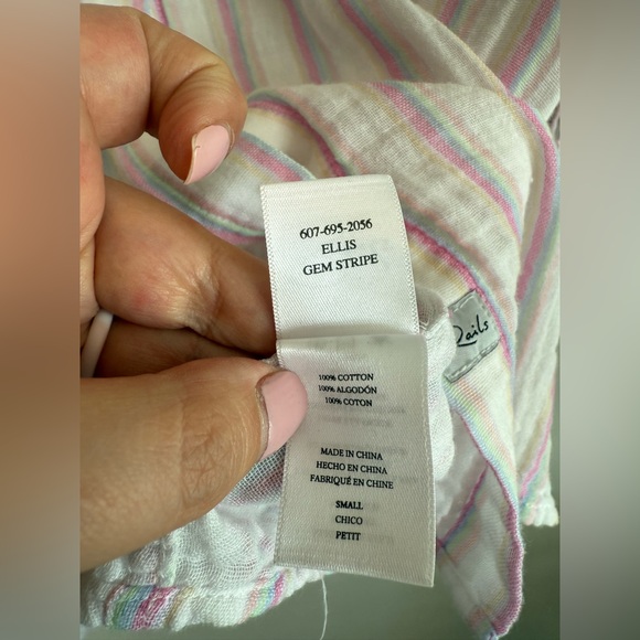 Rails Ellis Gem Stripe Button Up - Picture 9 of 11